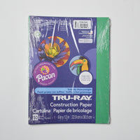 Green Pacon Tru-Ray Construction Paper - 9" x 12" Default Title