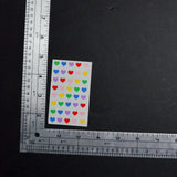 Colorful Heart Sticker Sheet Default Title