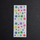 Colorful Polka Dot Sticker Sheet Default Title