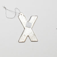 Glass X Ornament Default Title