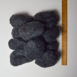 Dark Gray Fuzzy Mohair-Like Yarn Bundle - 10 Skeins Default Title
