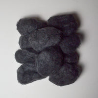 Dark Gray Fuzzy Mohair-Like Yarn Bundle - 10 Skeins Default Title