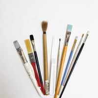 Ten Artist Paintbrushes