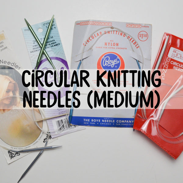 Circular Knitting Needles - Medium (23" - 27")