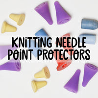 Pair of Knitting Needle Point Protectors