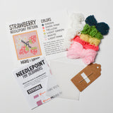 Strawberry Patch Needlepoint Starter Kit