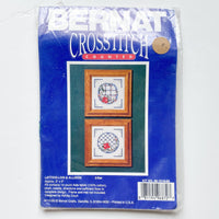 Bernat Cross Stitch Kit - Floral Circles
