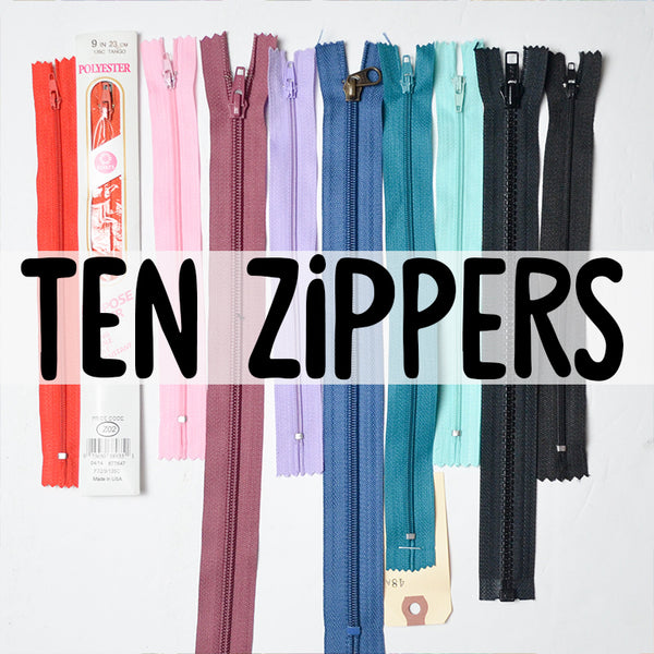 Ten Zippers
